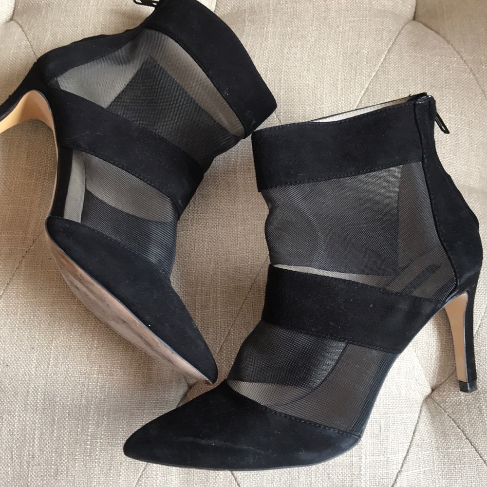 Zara Mesh Booties